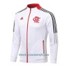 Chaqueta De Entrenamiento Trajes CR Flamengo 2021/22 Blanca - Hombre